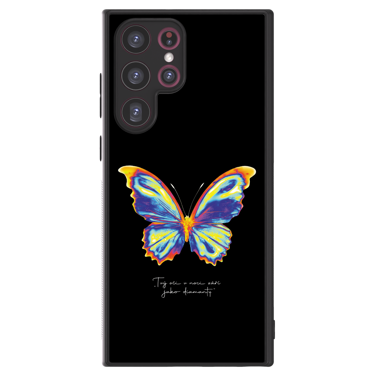 Picasee ULTIMATE CASE für Samsung Galaxy S22 Ultra 5G - Diamanty Black