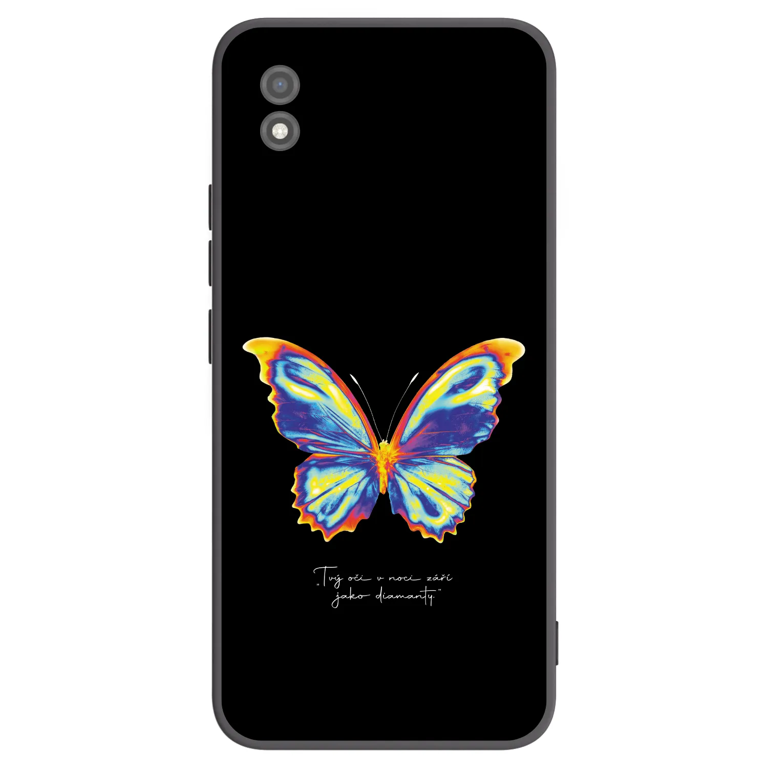 Picasee Realme C11 (2021) Hülle - Schwarzes Silikon - Diamanty Black