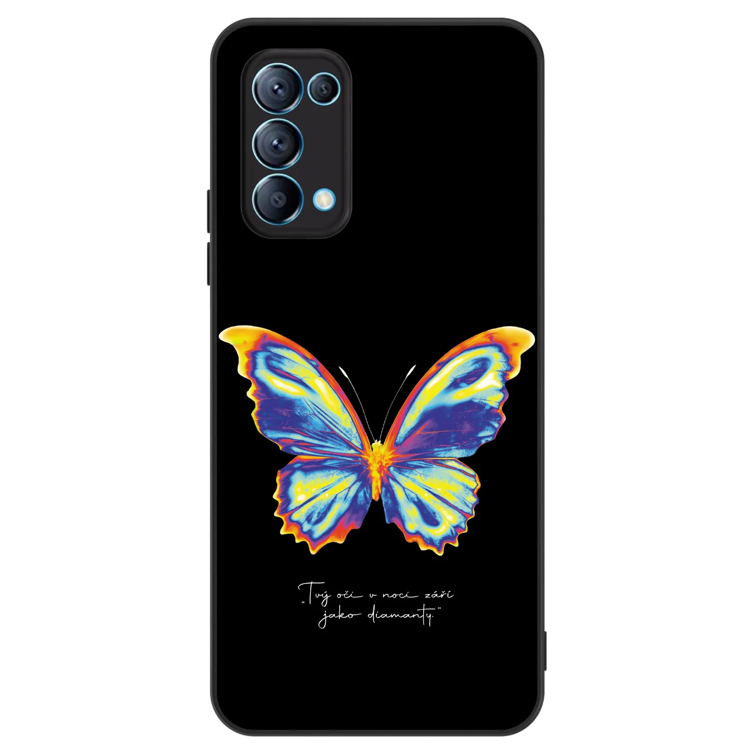 Picasee ULTIMATE CASE für OPPO Reno 5 5G - Diamanty Black