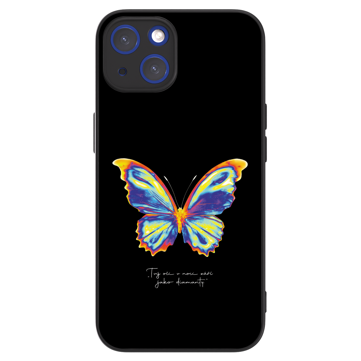 Picasee ULTIMATE CASE für Apple iPhone 14 - Diamanty Black