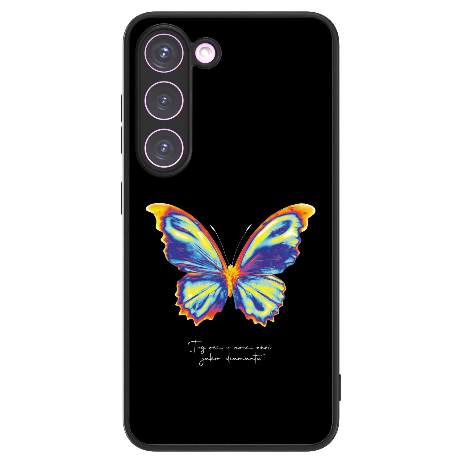 Picasee ULTIMATE CASE für Samsung Galaxy S23 5G - Diamanty Black