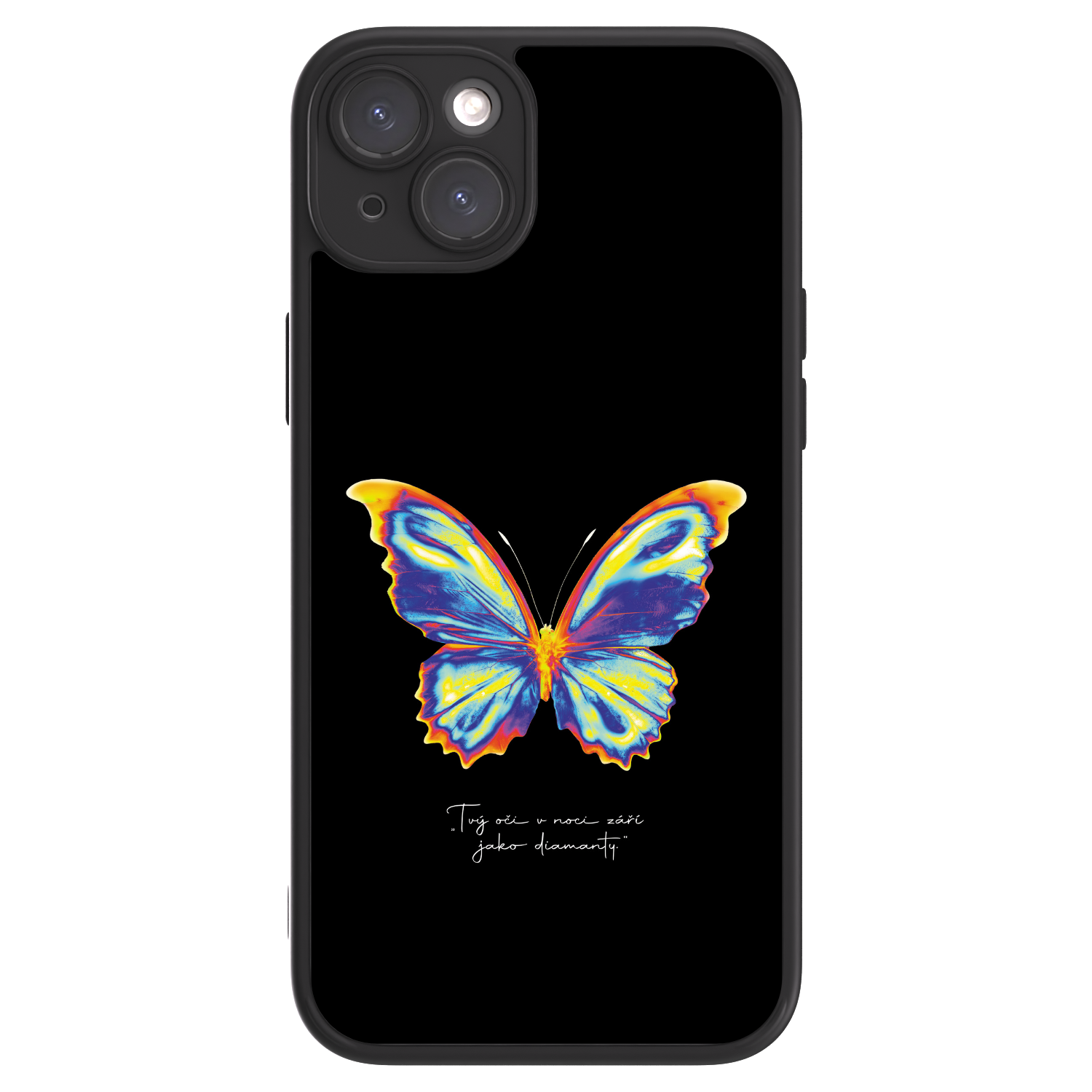 Picasee ULTIMATE CASE für Apple iPhone 15 Plus - Diamanty Black