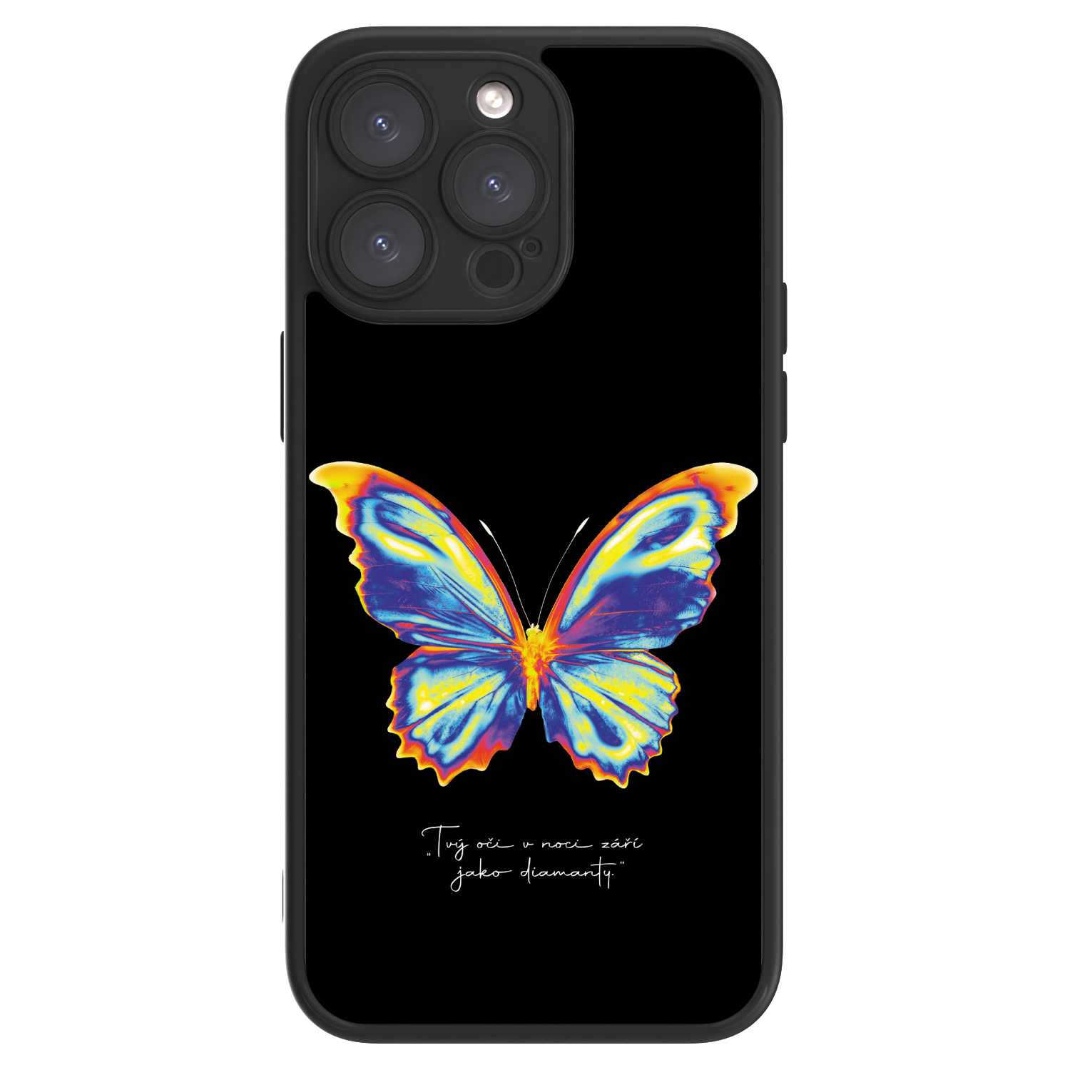 Picasee ULTIMATE CASE MagSafe für Apple iPhone 15 Pro Max - Diamanty Black