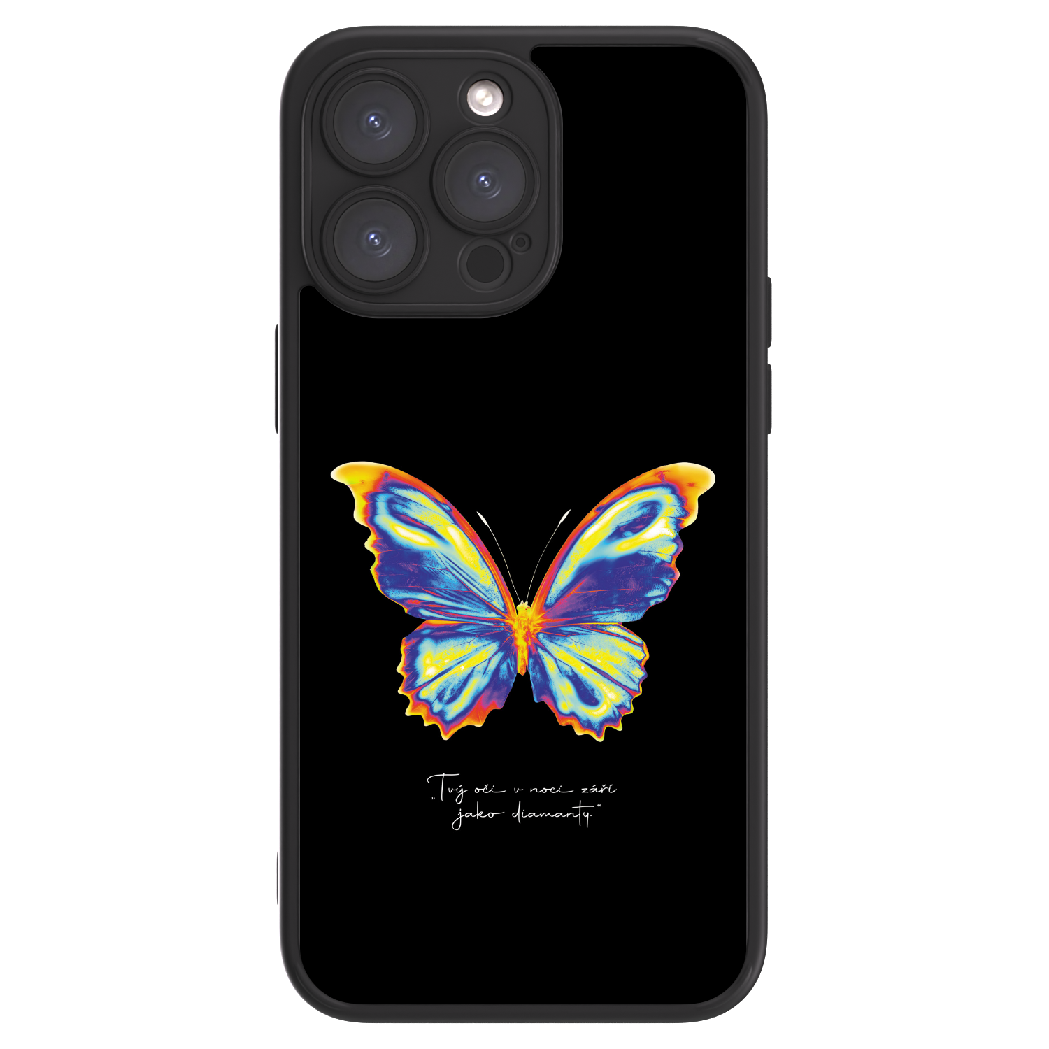 Picasee ULTIMATE CASE für Apple iPhone 15 Pro Max - Diamanty Black