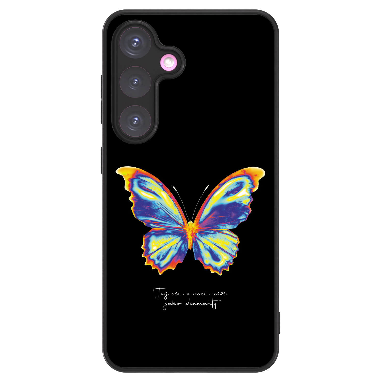 Picasee ULTIMATE CASE PowerShare für Samsung Galaxy S24+ S926B 5G - Diamanty Black