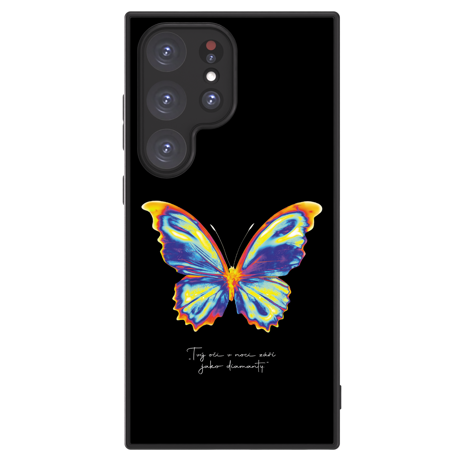 Picasee ULTIMATE CASE PowerShare für Samsung Galaxy S24 Ultra S928B 5G - Diamanty Black
