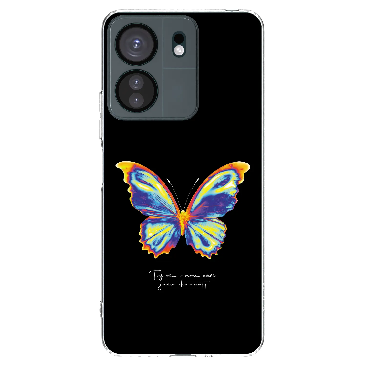 Picasee Xiaomi Redmi 13C 4G Hülle - Transparentes Silikon - Diamanty Black