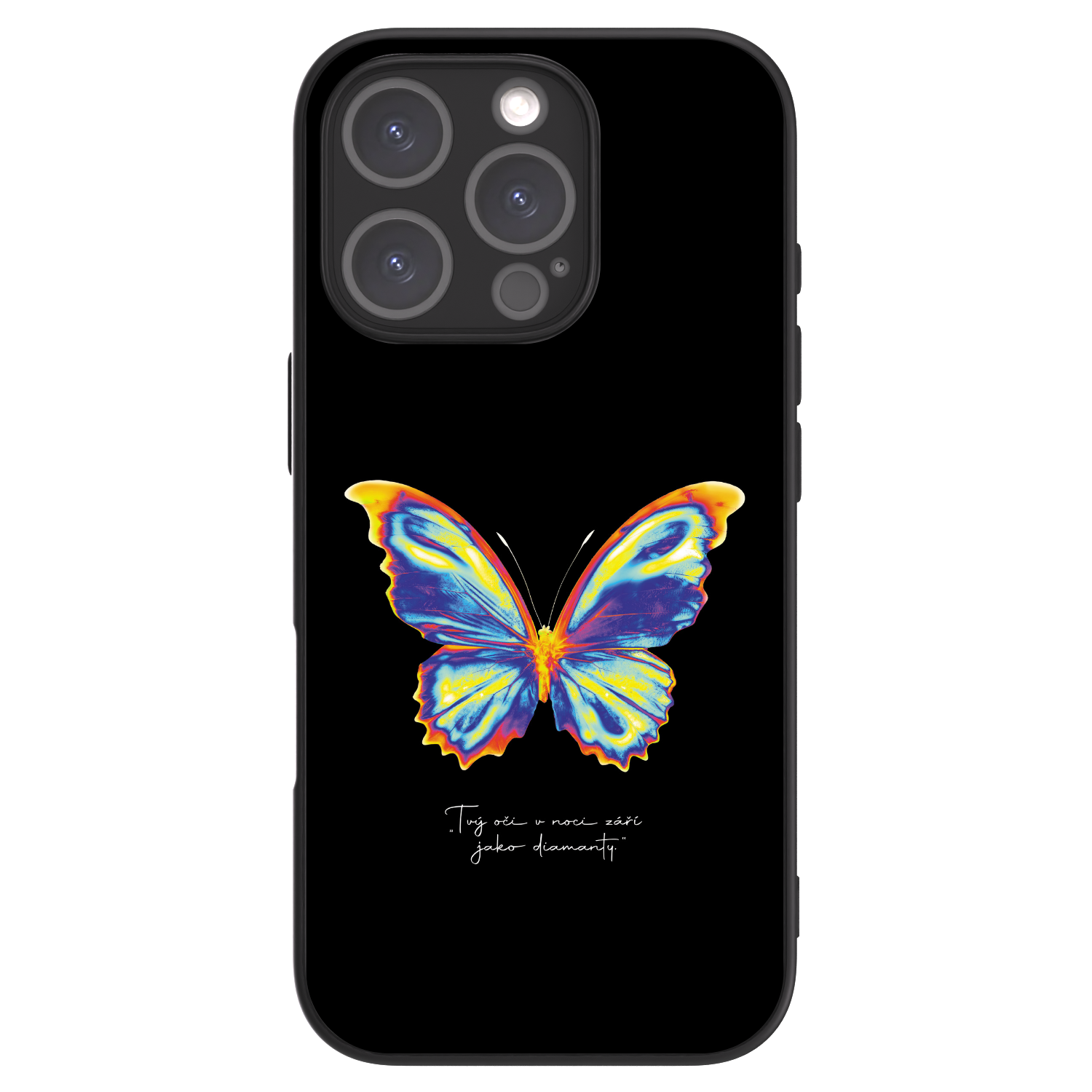 Picasee ULTIMATE CASE für Apple iPhone 16 Pro - Diamanty Black