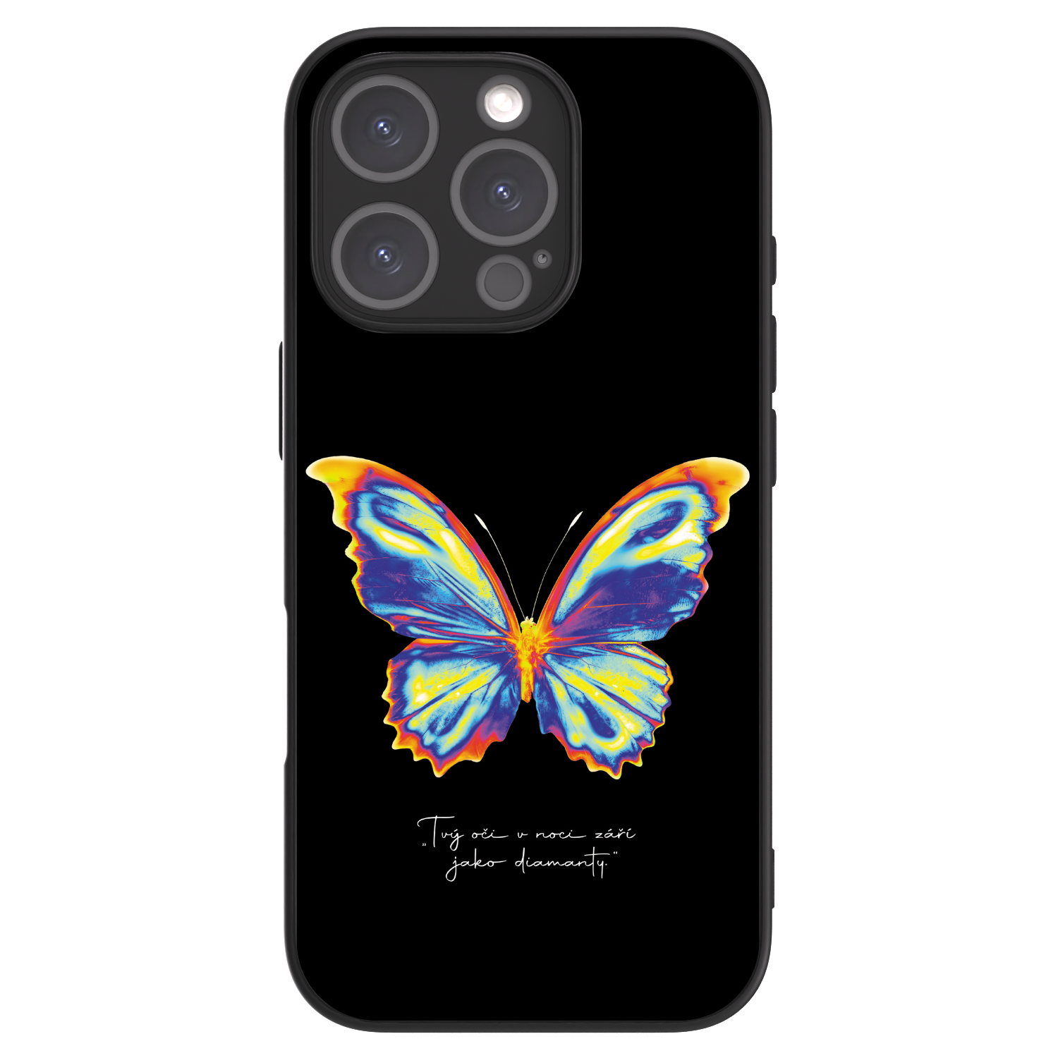Picasee ULTIMATE CASE MagSafe für Apple iPhone 16 Pro - Diamanty Black