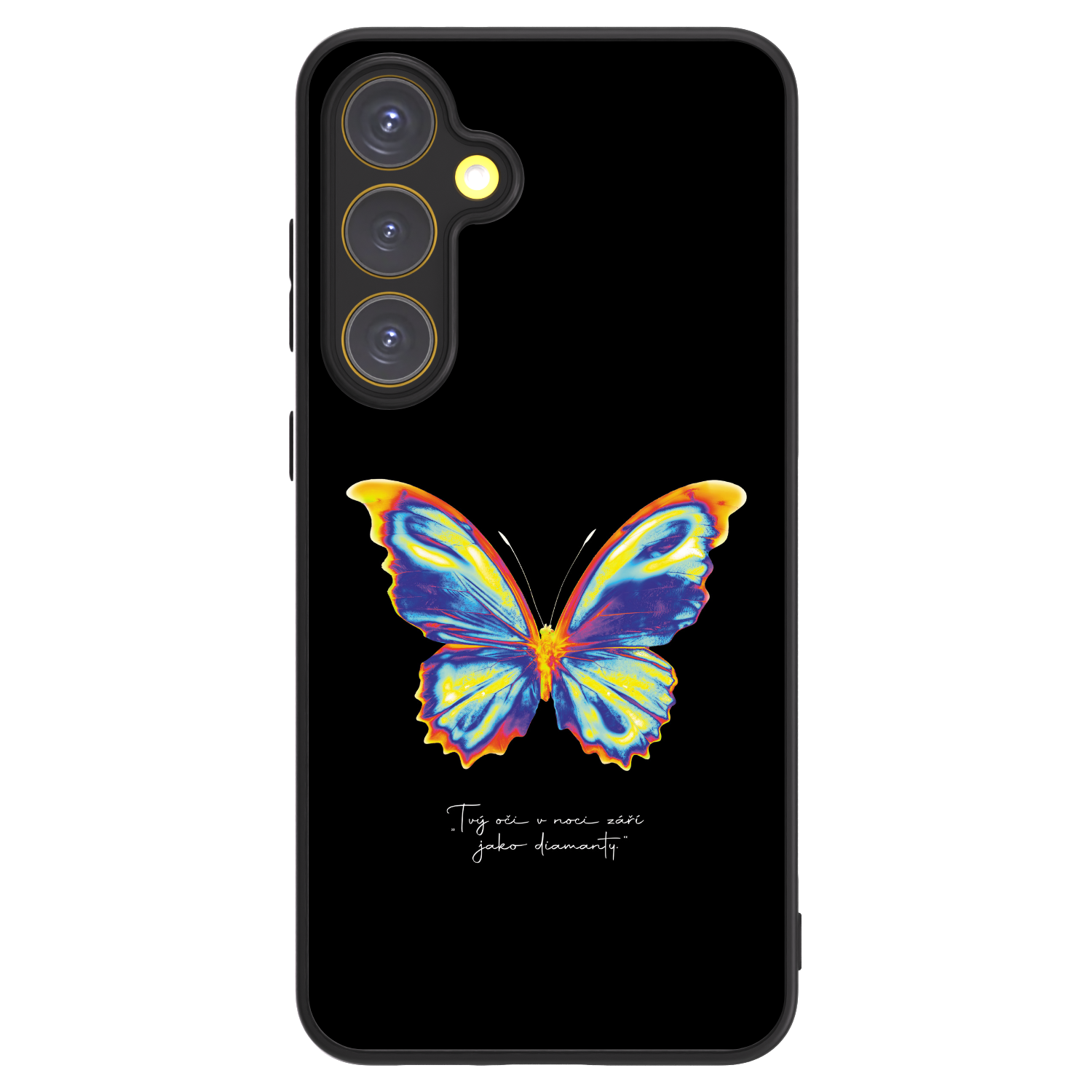 Picasee ULTIMATE CASE für Samsung Galaxy S24 FE S721B - Diamanty Black