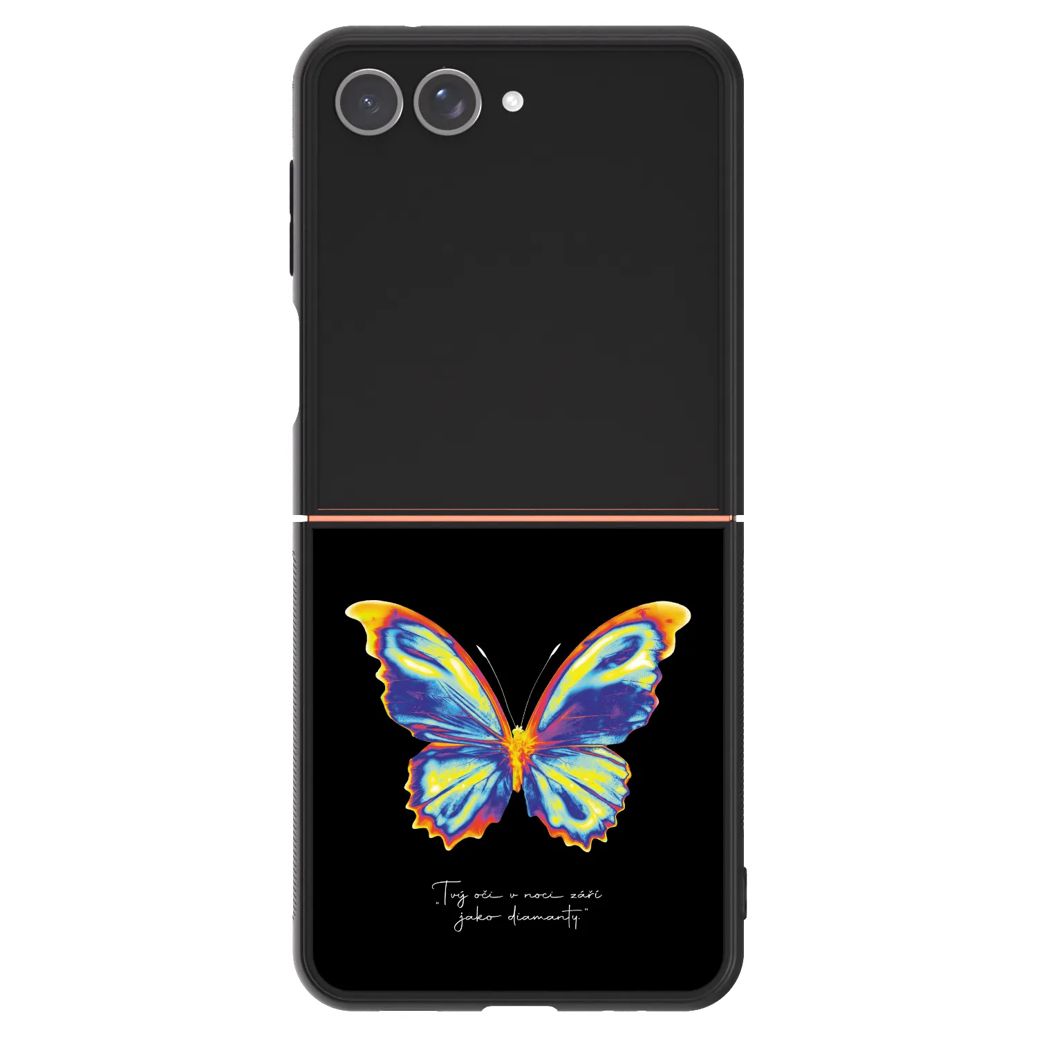 Picasee ULTIMATE CASE für Samsung Galaxy Z Flip7 5G - Diamanty Black