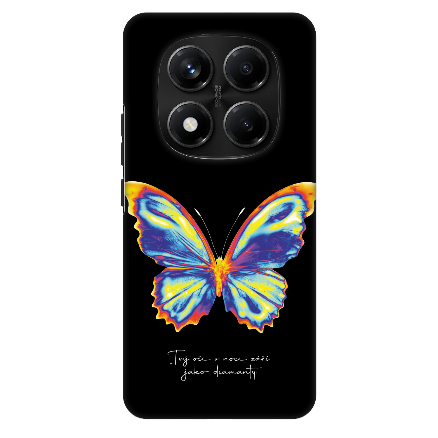 Picasee Fashion Case für Xiaomi Redmi Note 14 Pro+ 5G - Diamanty Black