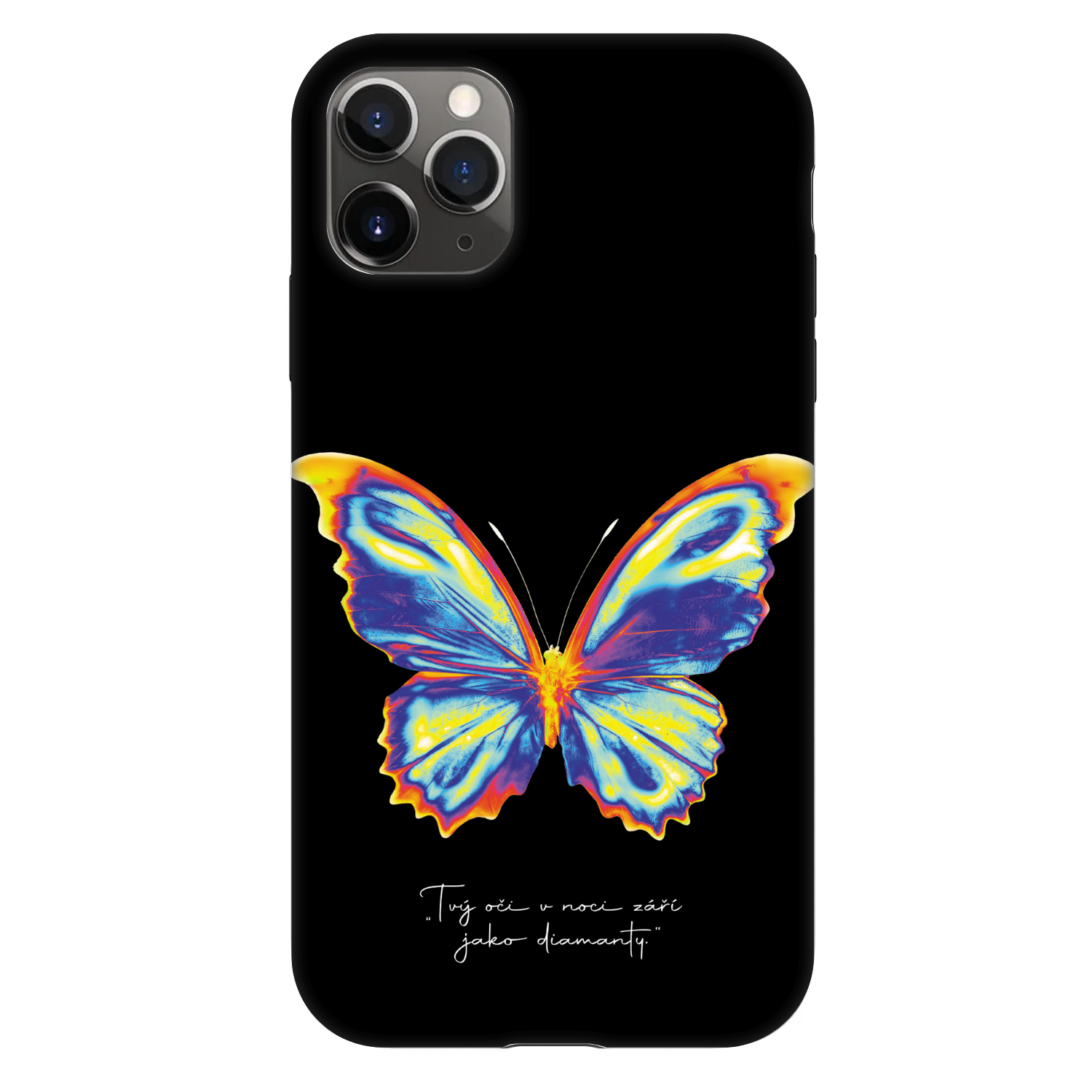 Picasee Fashion Case für Apple iPhone 11 Pro - Diamanty Black
