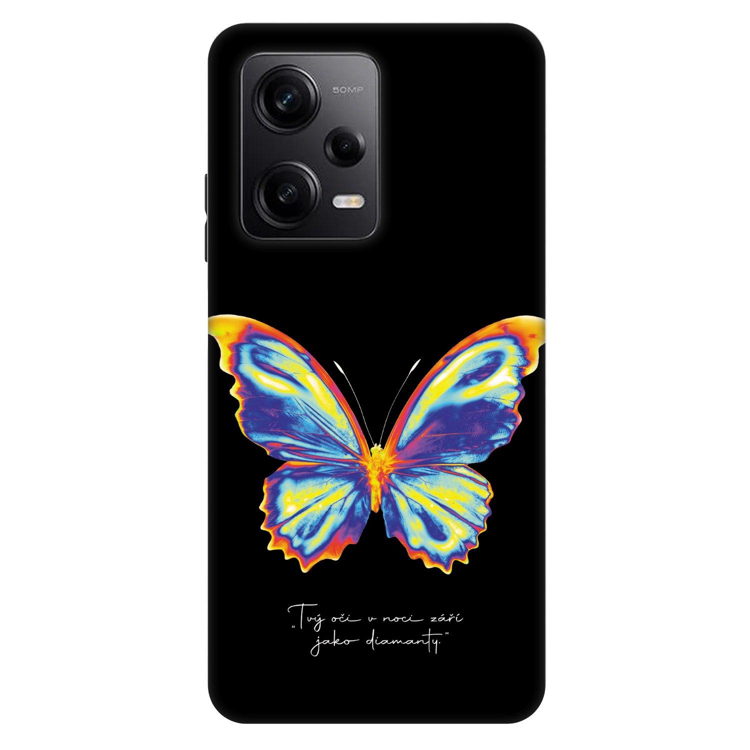 Picasee Fashion Case für Xiaomi Redmi Note 12 Pro 5G - Diamanty Black