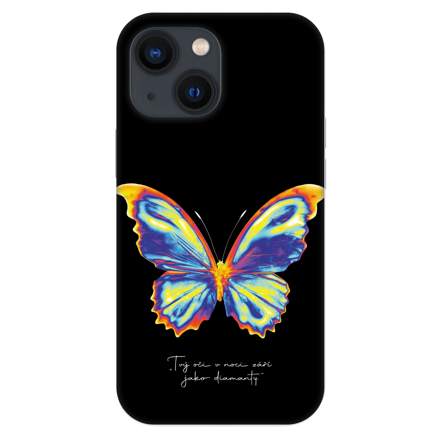 Picasee Fashion Case für Apple iPhone 13 mini - Diamanty Black