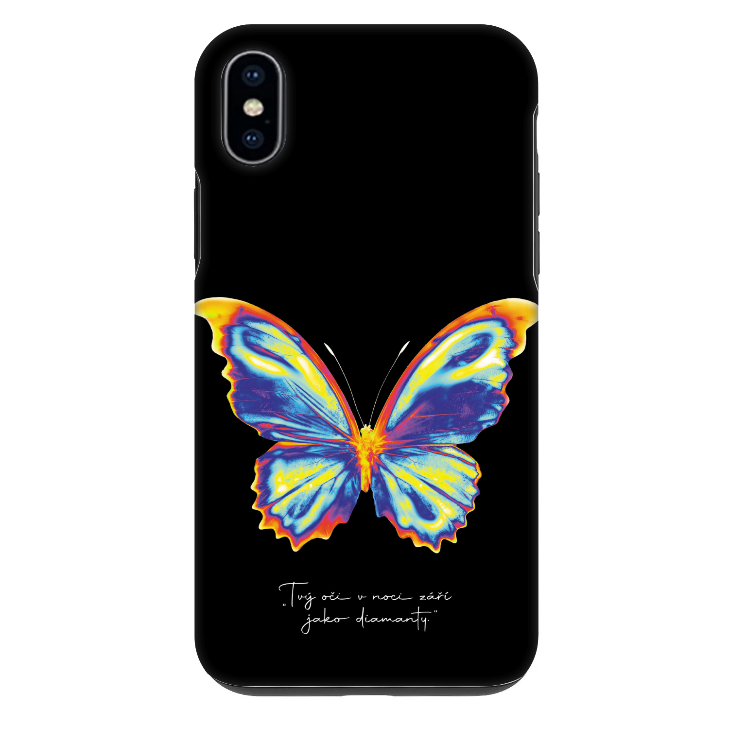 Picasee Fashion Case für Apple iPhone XS Max - Diamanty Black