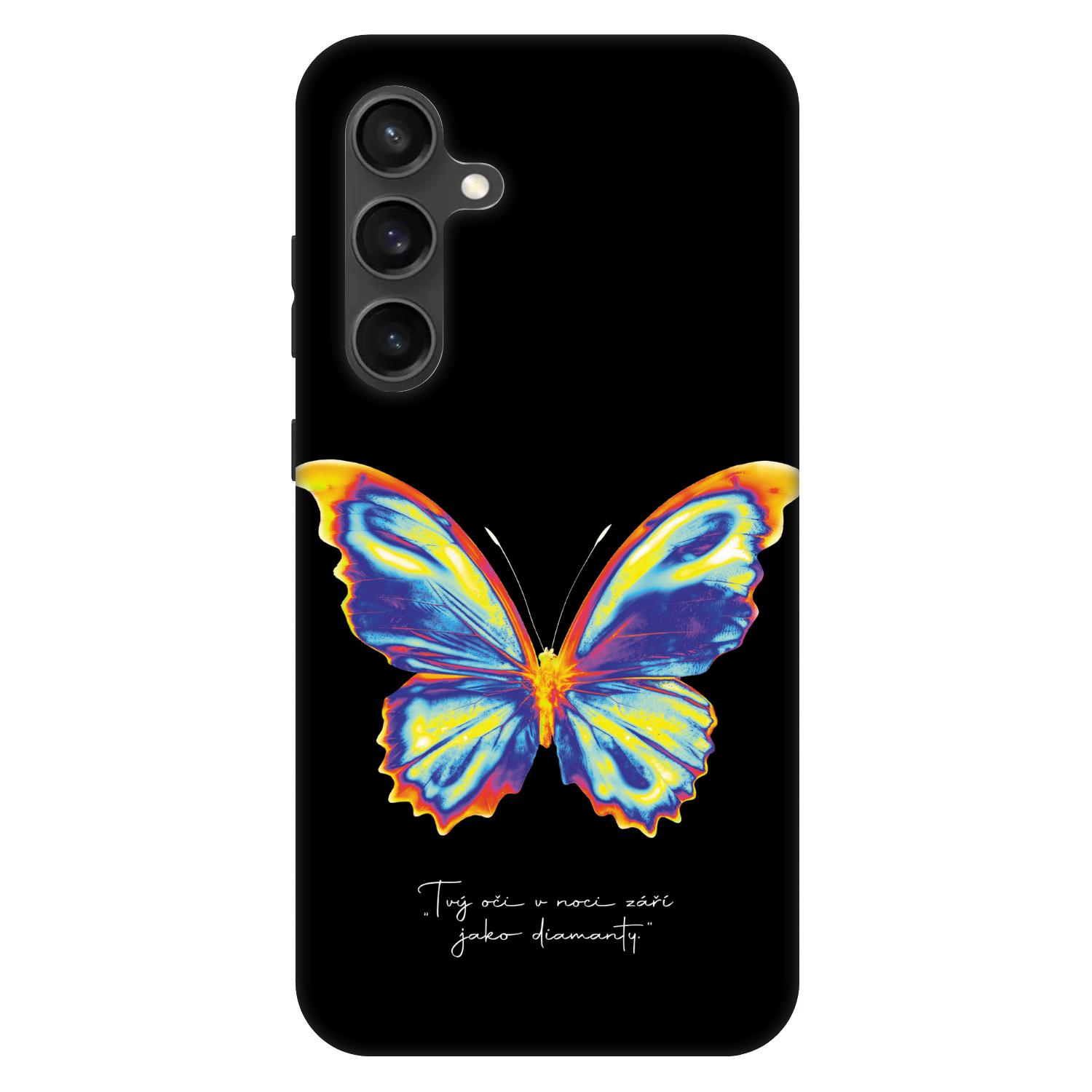 Picasee Fashion Case für Samsung Galaxy S24 FE S721B - Diamanty Black