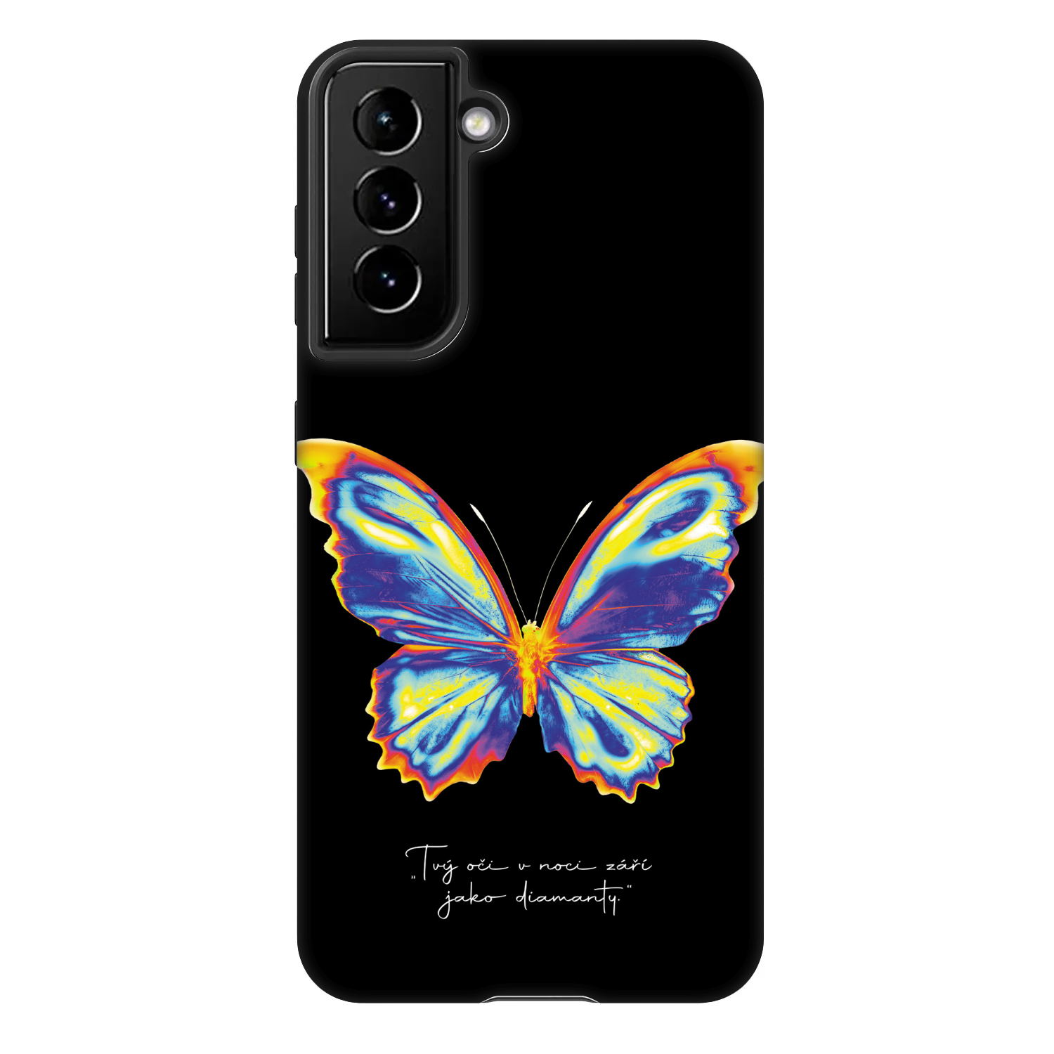 Picasee Fashion Case für Samsung Galaxy S22 5G - Diamanty Black