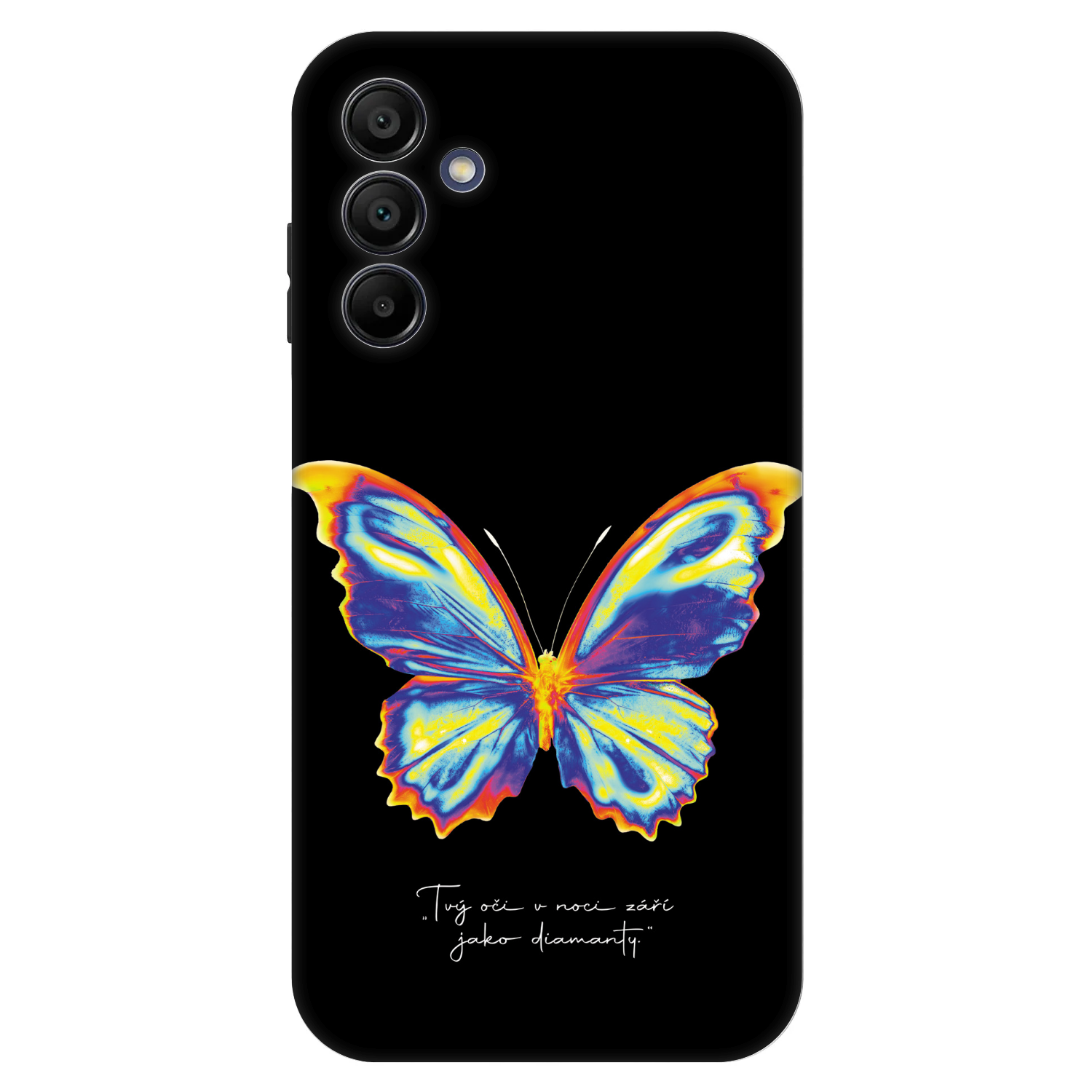 Picasee Fashion Case für Samsung Galaxy A15 A155F 4G - Diamanty Black
