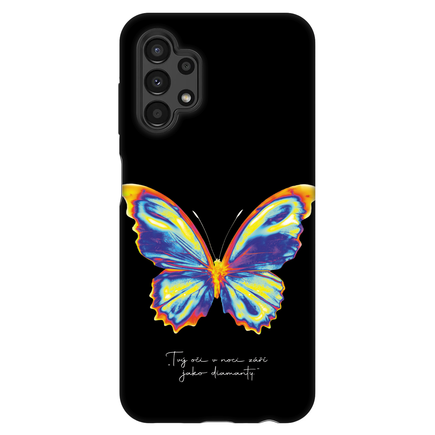 Picasee Fashion Case für Samsung Galaxy A13 4G A135 - Diamanty Black