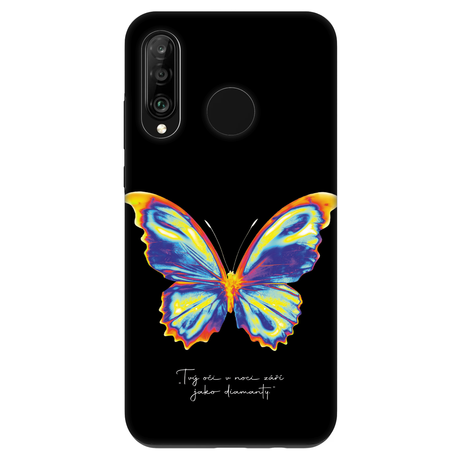 Picasee Fashion Case für Huawei P30 Lite - Diamanty Black