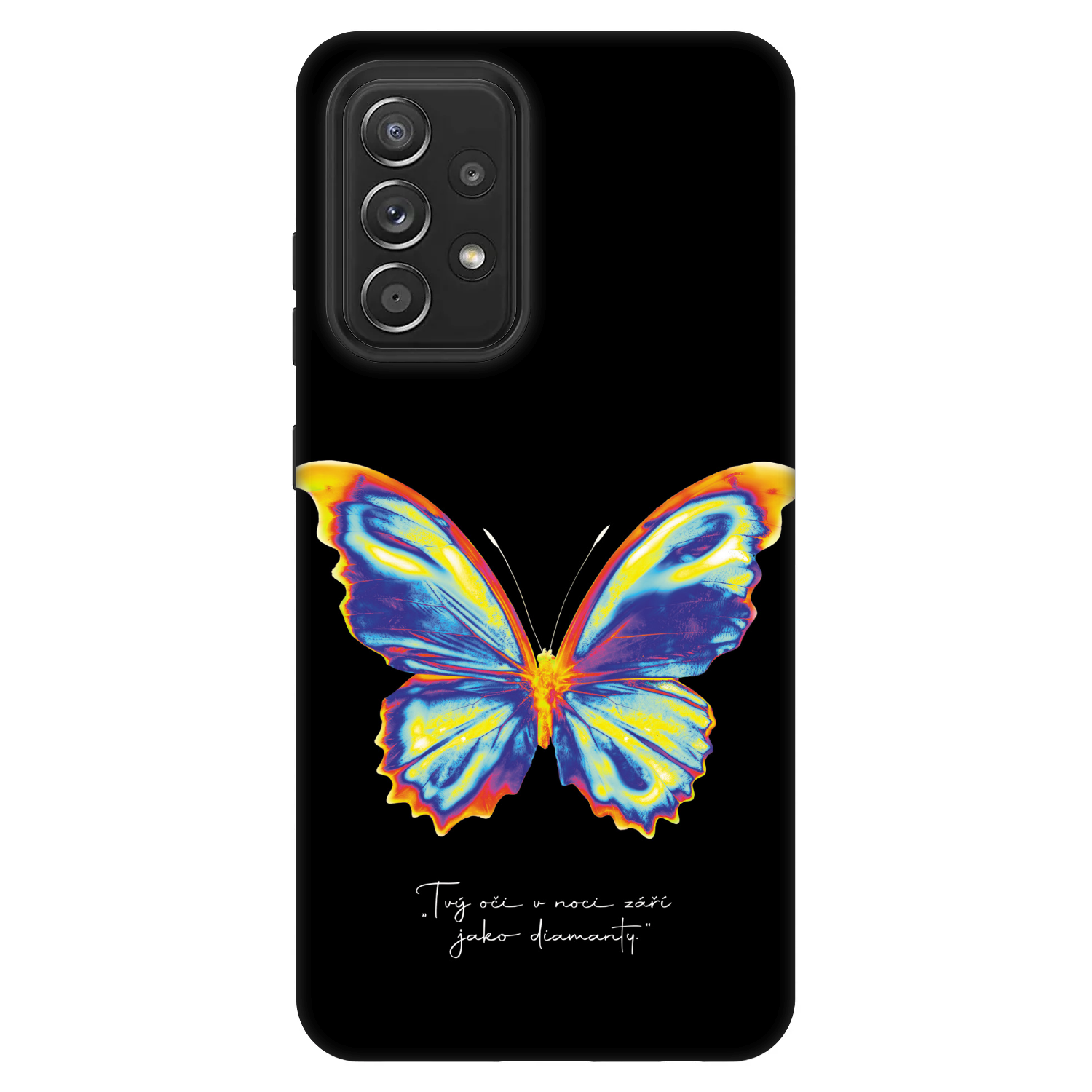Picasee Fashion Case für Samsung Galaxy A52 5G A525F - Diamanty Black