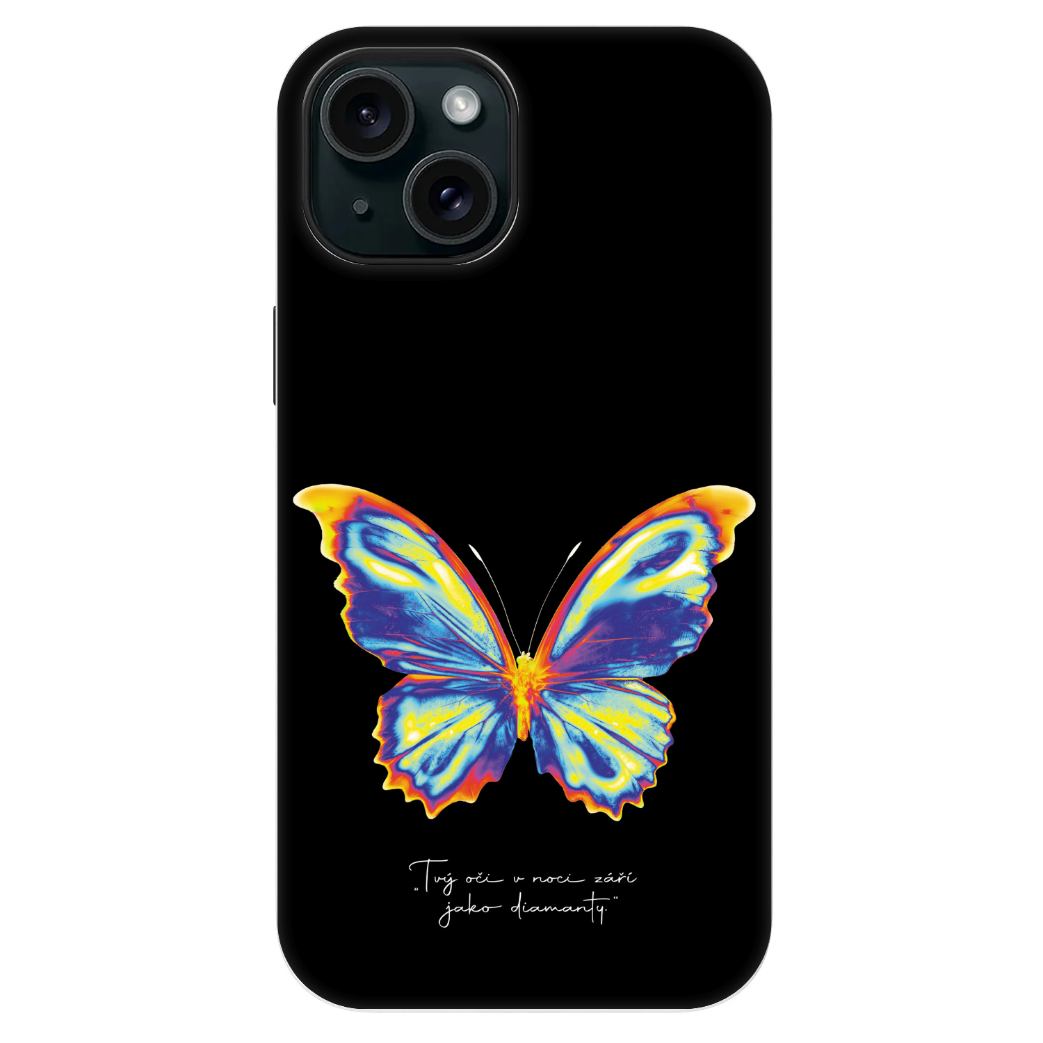 Picasee Fashion Case MagSafe für Apple iPhone 13 - Diamanty Black