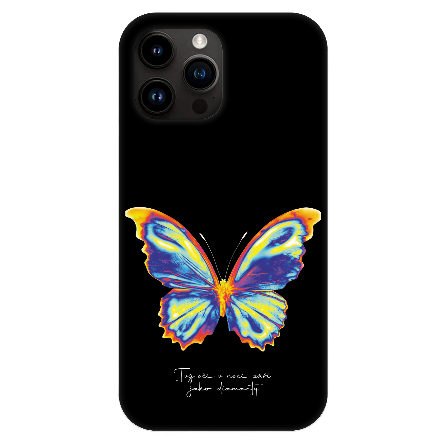 Picasee Fashion Case MagSafe für Apple iPhone 13 Pro Max - Diamanty Black