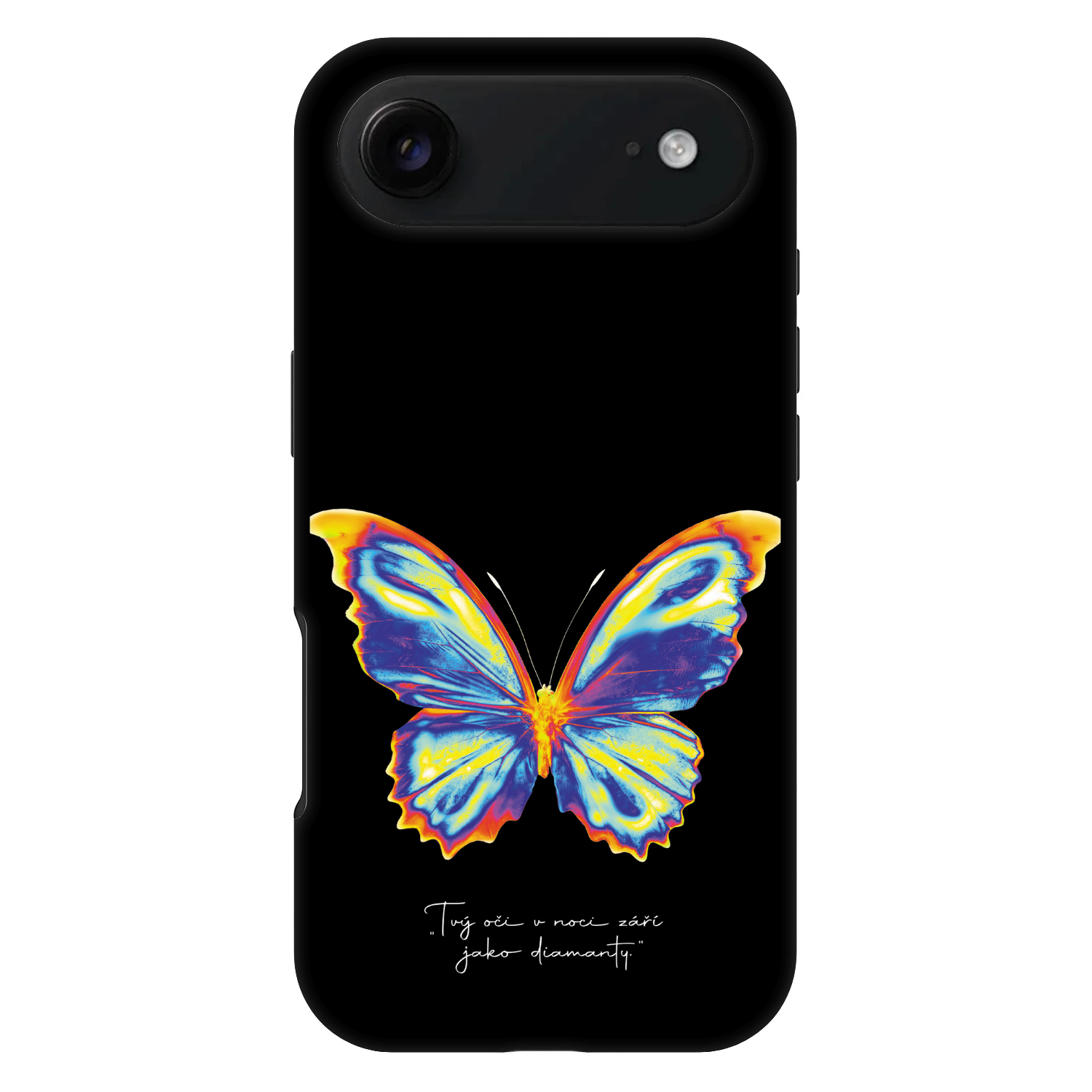 Picasee Fashion Case MagSafe für Apple iPhone Air - Diamanty Black