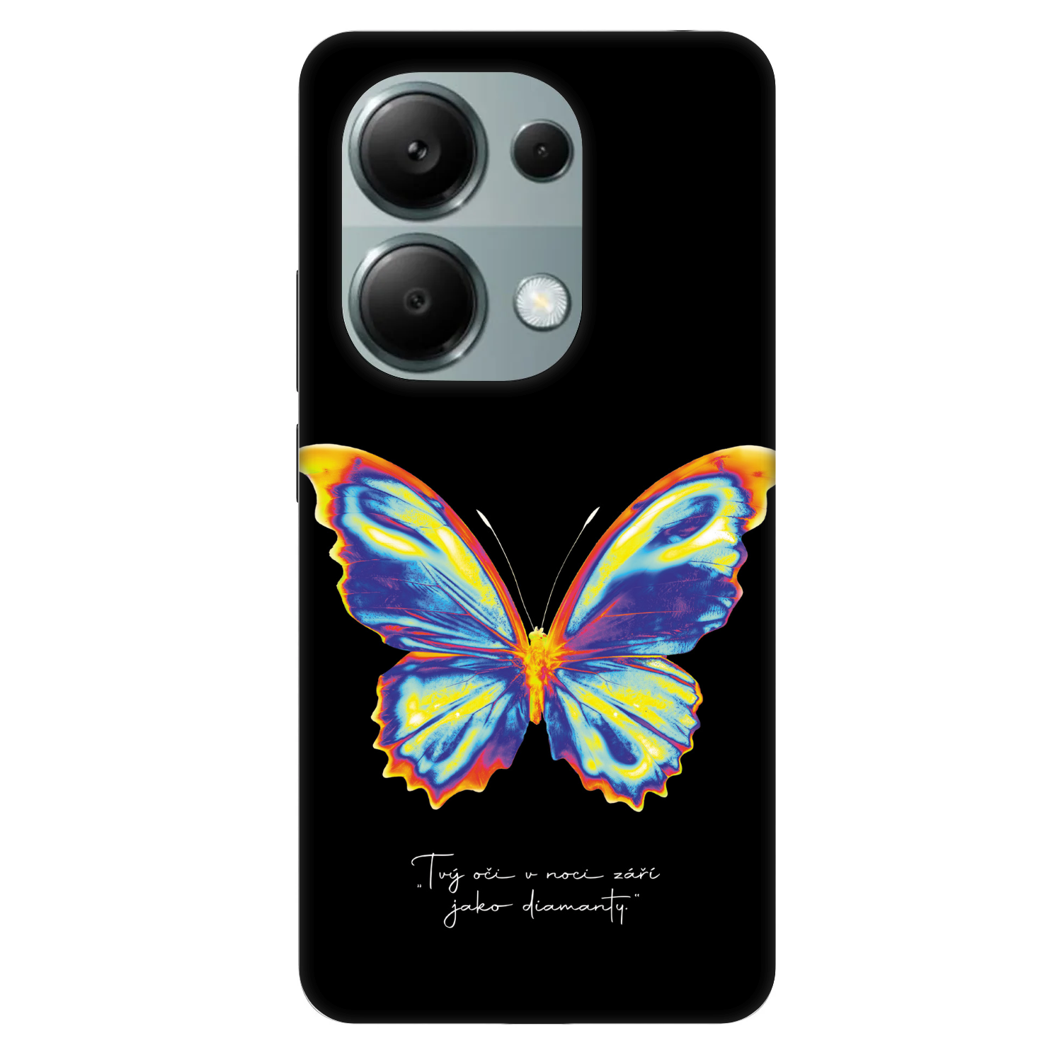 Picasee Fashion Case für Xiaomi Redmi Note 13 Pro 4G - Diamanty Black