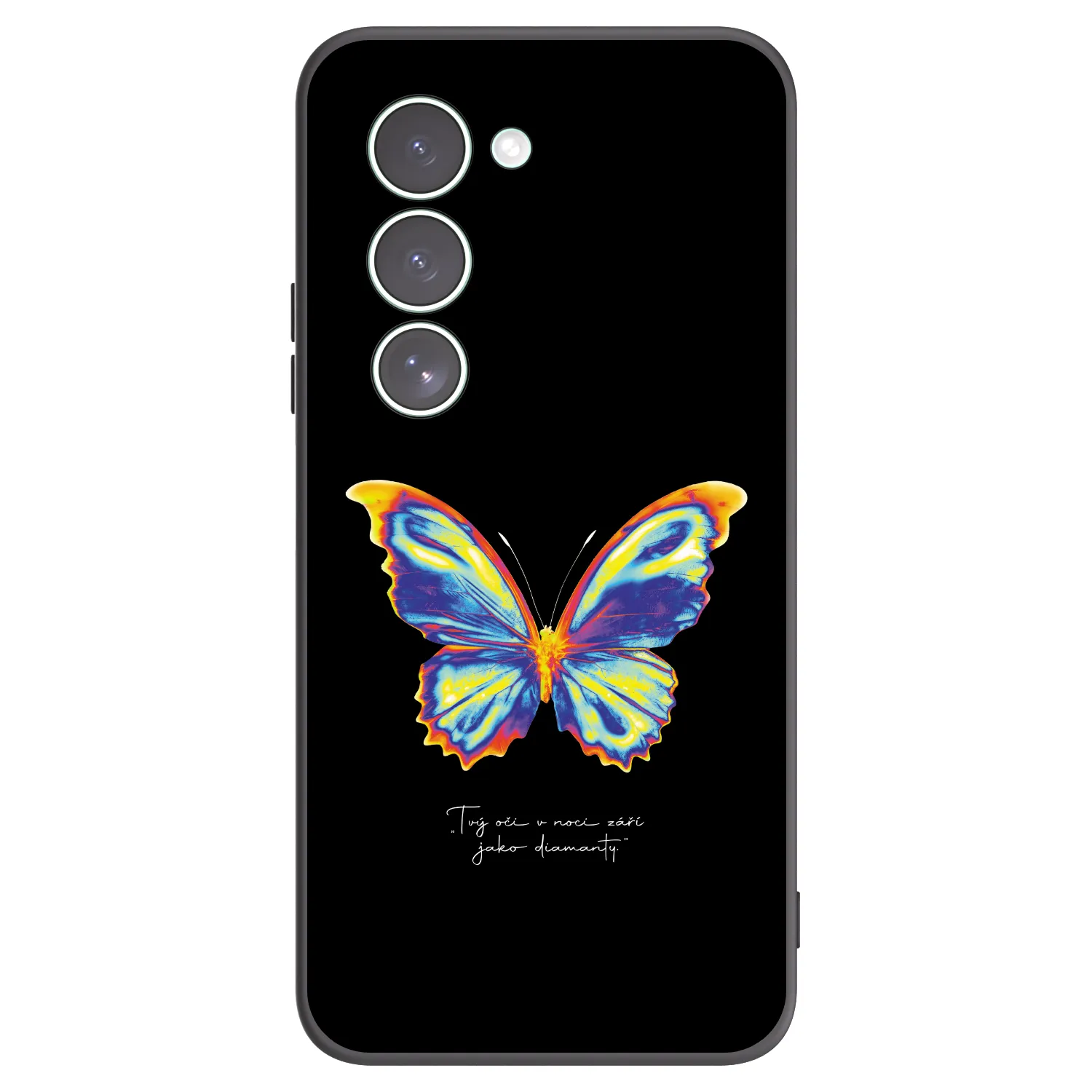 Picasee Xiaomi Redmi 15 5G Hülle - Schwarzes Silikon - Diamanty Black