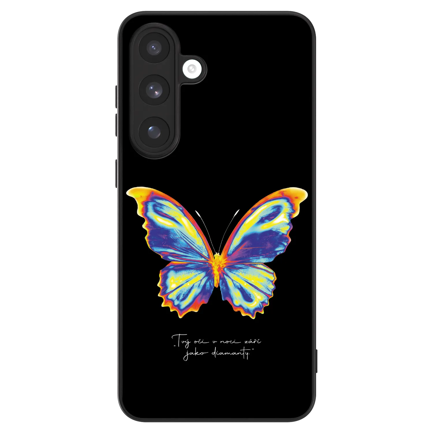 Picasee ULTIMATE CASE PowerShare für Samsung Galaxy S25 FE 5G - Diamanty Black