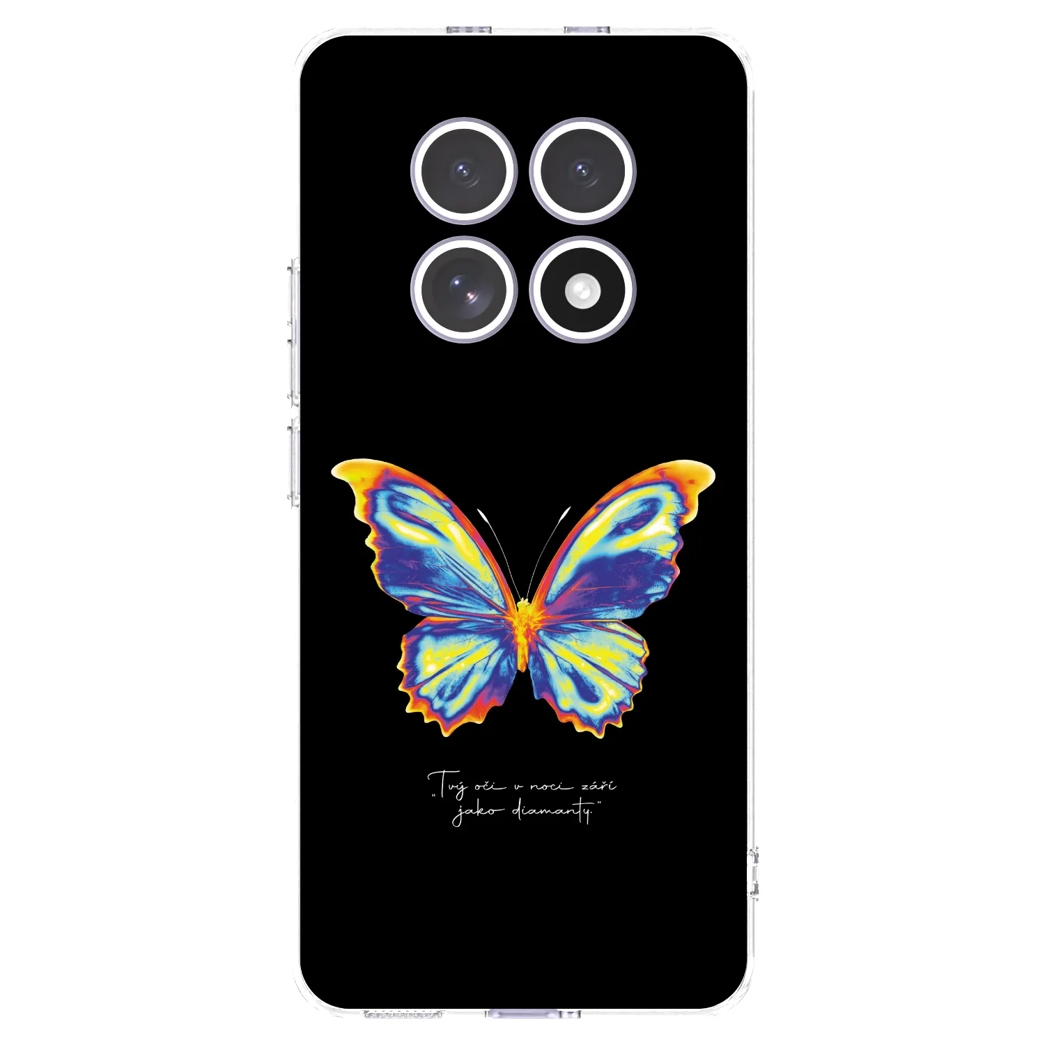 Picasee Xiaomi Redmi Note 15 Hülle - Transparentes Silikon - Diamanty Black