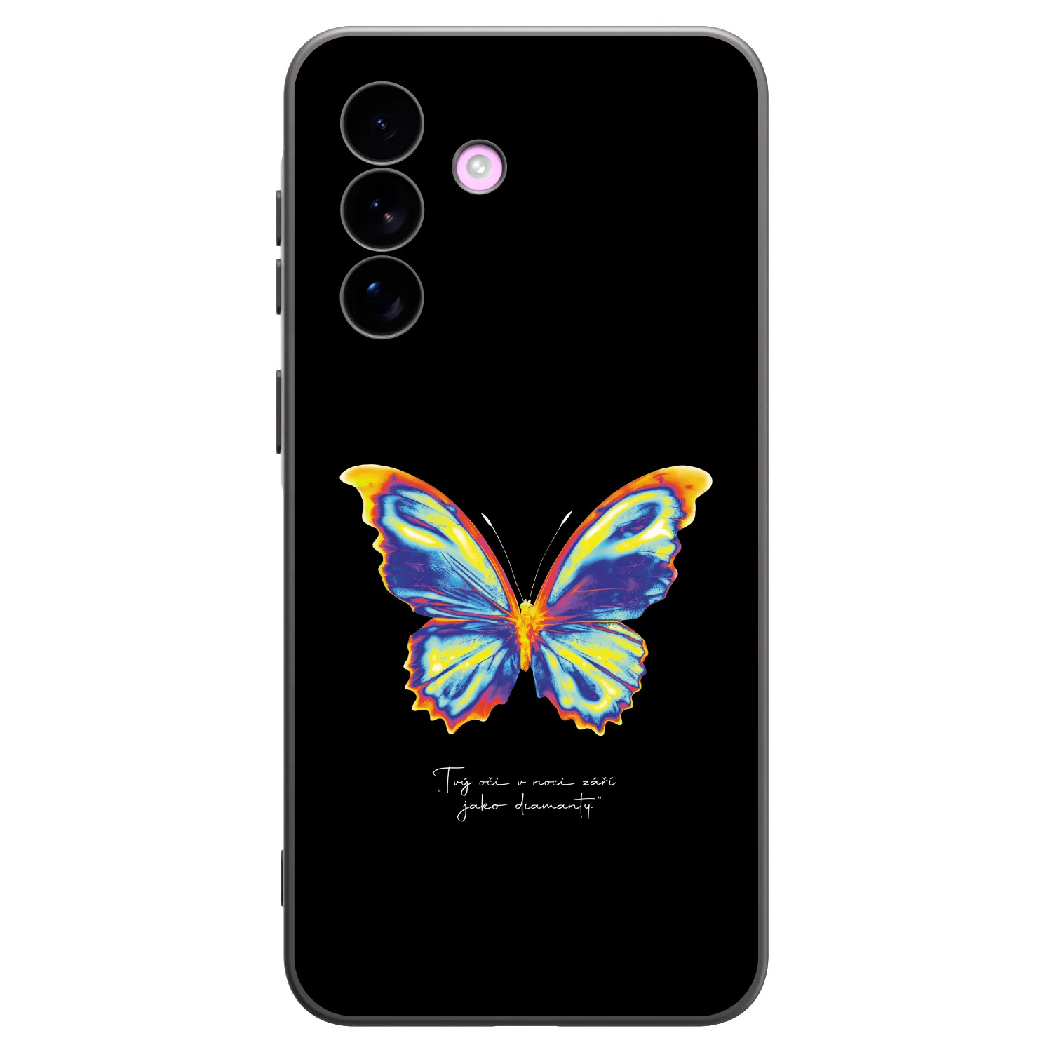 Picasee Samsung Galaxy A57 5G Hülle - Schwarzes Silikon - Diamanty Black