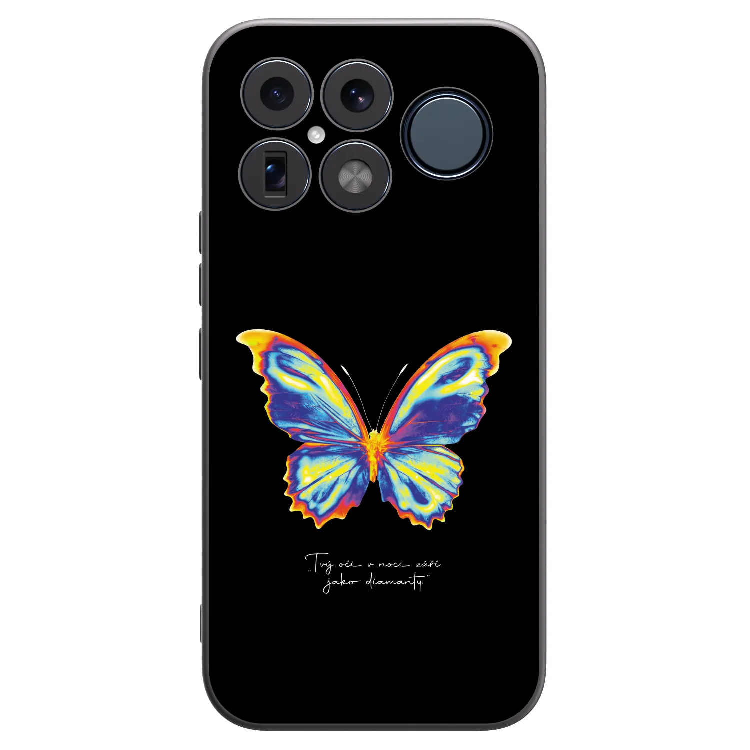 Picasee Xiaomi Poco F8 Ultra Hülle - Schwarzes Silikon - Diamanty Black