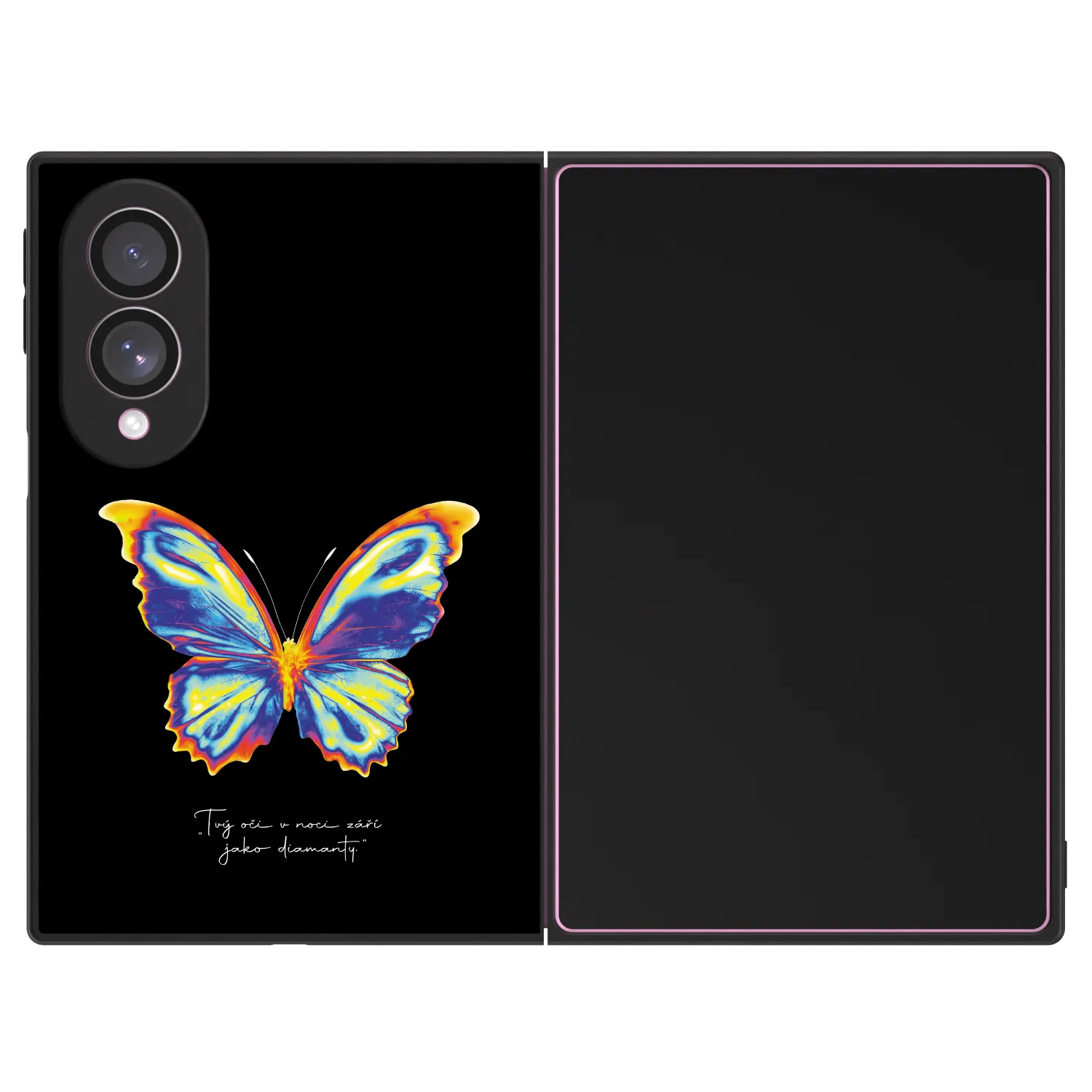Picasee ULTIMATE CASE für Samsung Galaxy Z Fold8 5G - Diamanty Black