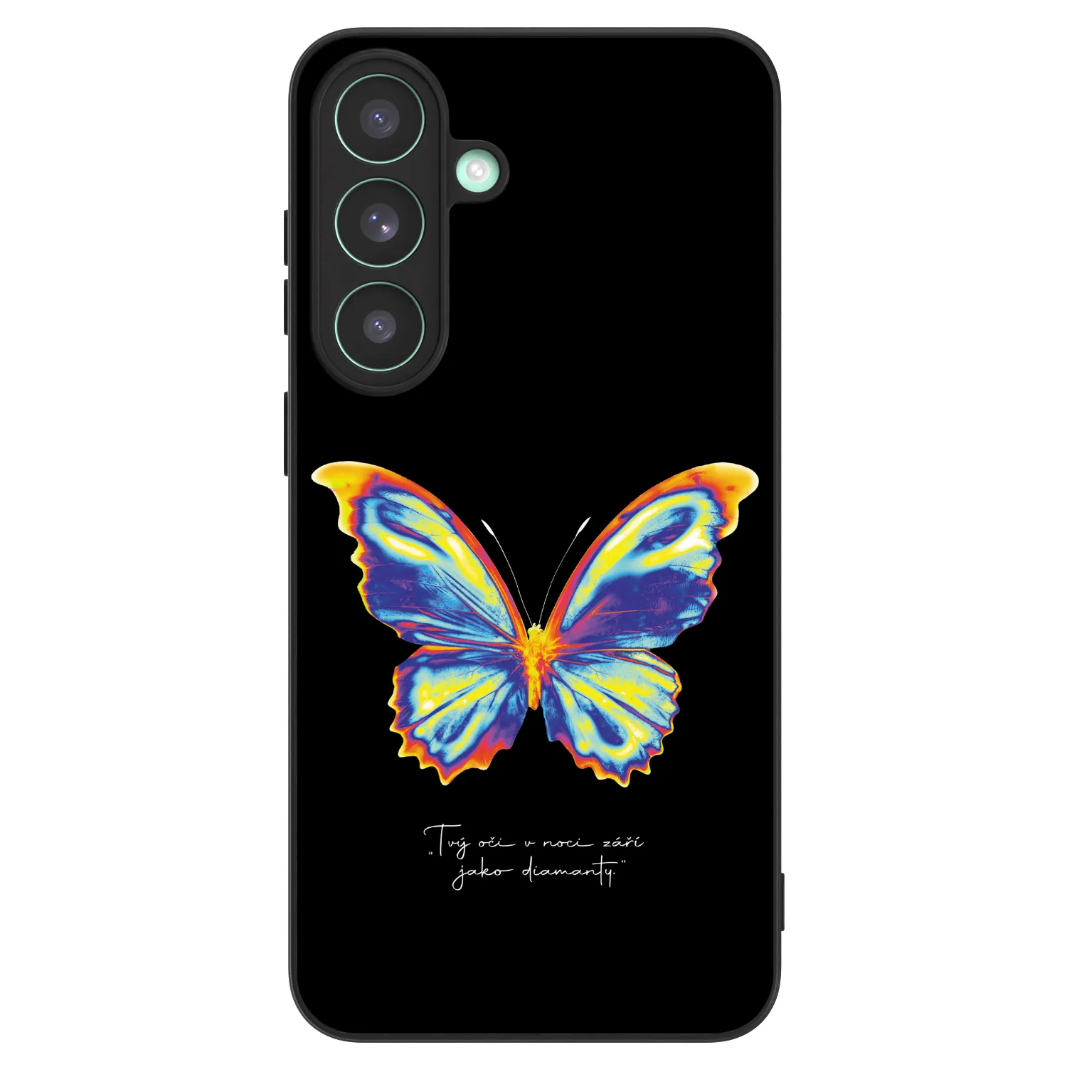 Picasee ULTIMATE CASE PowerShare für Samsung Galaxy S26 FE - Diamanty Black