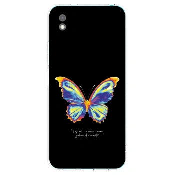 Picasee Xiaomi Redmi 9A Hülle - Schwarzes Silikon - Diamanty Black