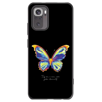 Picasee Xiaomi Redmi Note 10S Hülle - Schwarzes Silikon - Diamanty Black