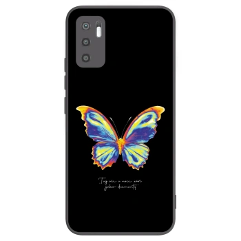 Picasee Xiaomi Redmi Note 10 5G Hülle - Schwarzes Silikon - Diamanty Black