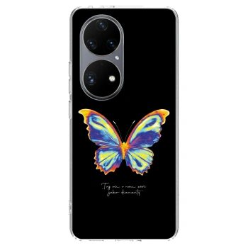 Hülle für Huawei P50 - Diamanty Black
