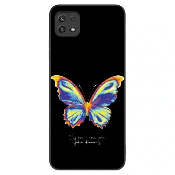 Hülle für Samsung Galaxy A22 A226B 5G - Diamanty Black