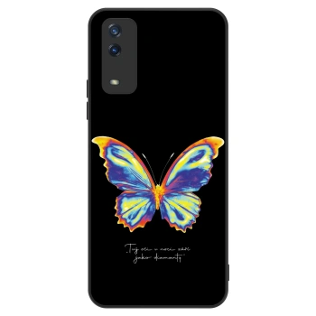 Hülle für Vivo Y11s - Diamanty Black