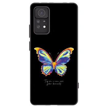 Picasee Xiaomi Redmi Note 11 Pro Hülle - Schwarzes Silikon - Diamanty Black