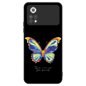 Hülle für Xiaomi Poco X4 Pro 5G - Diamanty Black