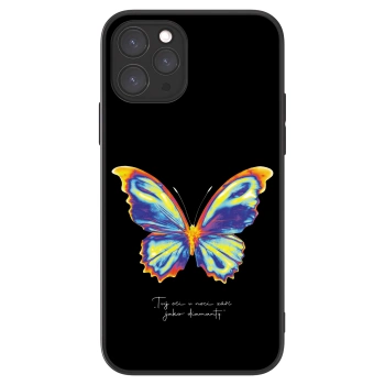 Picasee ULTIMATE CASE MagSafe für Apple iPhone 11 Pro - Diamanty Black