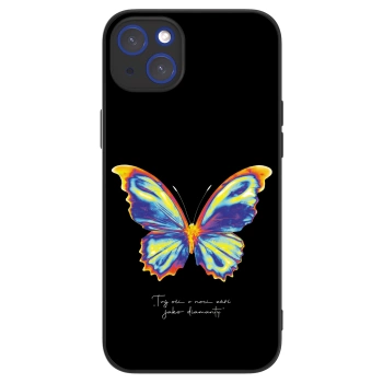 Picasee ULTIMATE CASE MagSafe für Apple iPhone 14 Plus - Diamanty Black