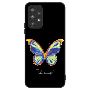 Hülle für Samsung Galaxy A73 5G - Diamanty Black