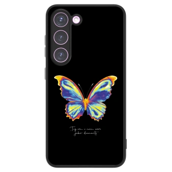Picasee ULTIMATE CASE für Samsung Galaxy S23 5G - Diamanty Black