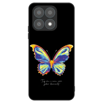 Hülle für Honor X8a - Diamanty Black